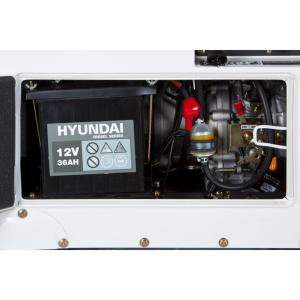 Дизельный генератор Hyundai DHY 8500 SE-T  (с автозапуском) фото