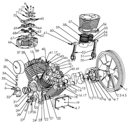 R 11122001 Шайба стопорная D.8 мм (медная) LH20-2/LB30-2/40-2/LT100 для lt100