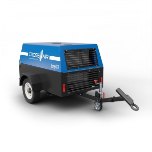 Винтовой компрессор CrossAir Borey41-7F передвижной (мобильный) фото