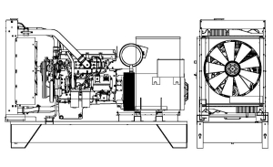Дизельный генератор Onis Visa D 100 B  Дизельный генератор Onis Visa D 100 B  фото