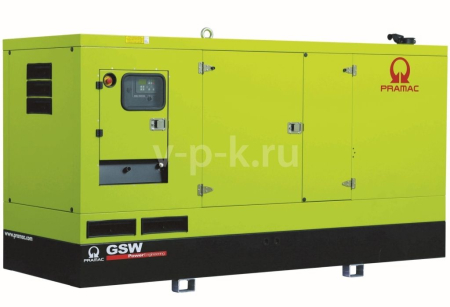 Дизельный генератор  GSW220P 3-фазный в кожухе (альт. Pramac PB27H/4)