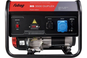 Бензиновый генератор Fubag BS 3500 Duplex 431249, 838270 Бензиновый генератор Fubag BS 3500 Duplex 431249, 838270 фото