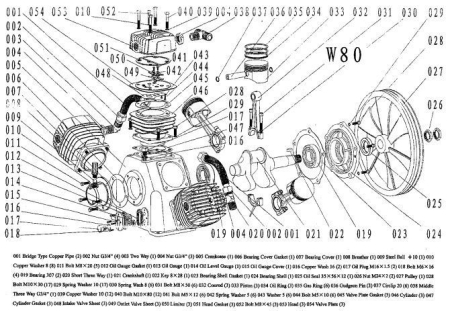 Уплотнительное кольцо 16 для w80